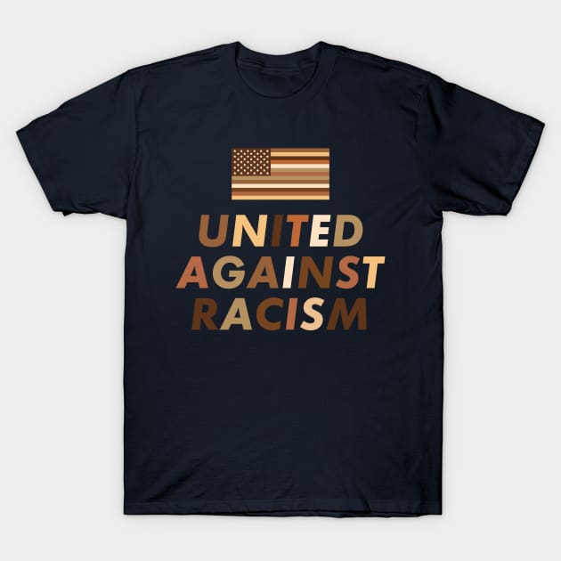 USA united against racism T-Shirt by baybayin